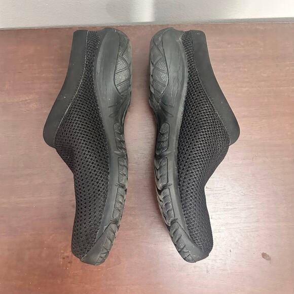 Merrell Encore Breeze Black Mesh Women's Slip-on Clogs Sz 8 - Picture 4 of 8